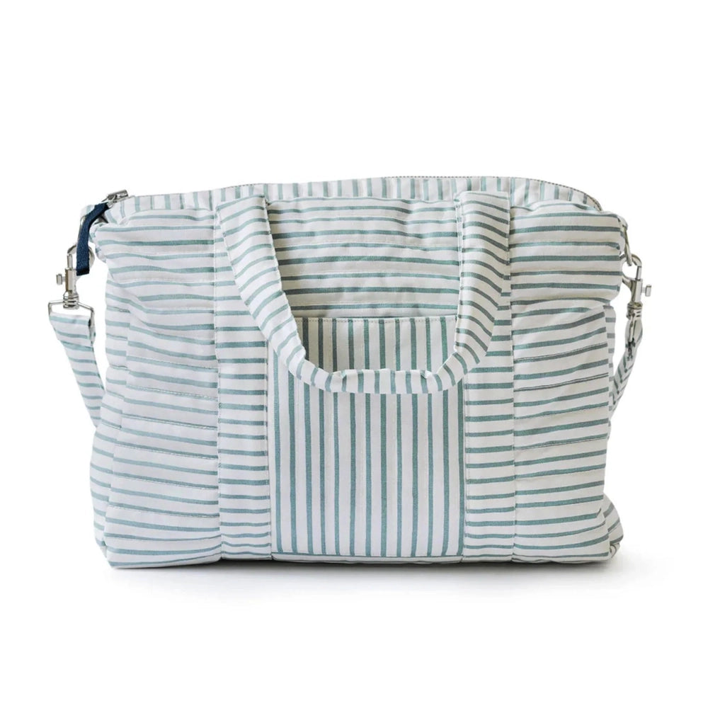 Pehr Designs Diaper Bag - Stripes Away Deep Sea