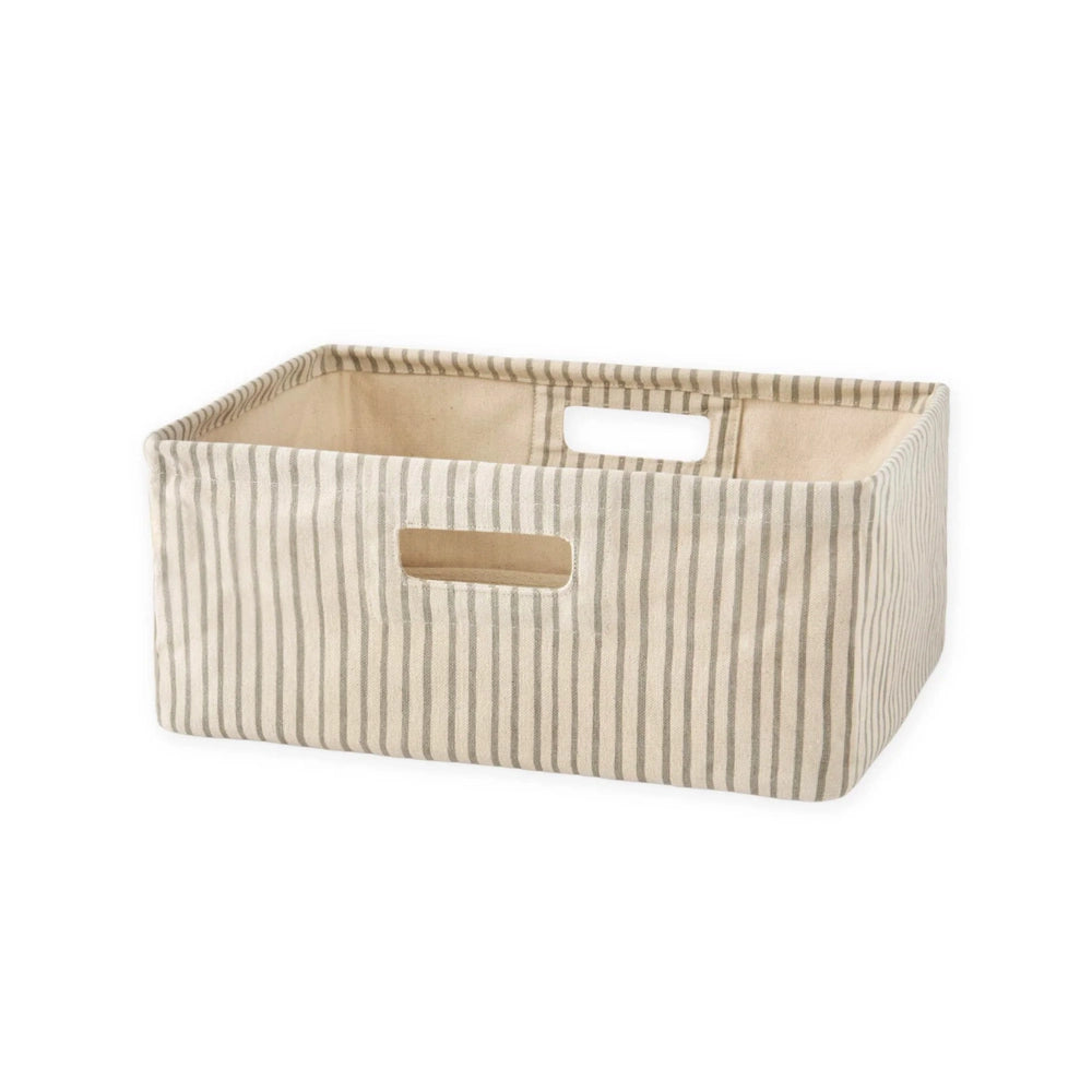 Pehr Designs Small Printed Hideaway - Stripes Away Pebble Grey