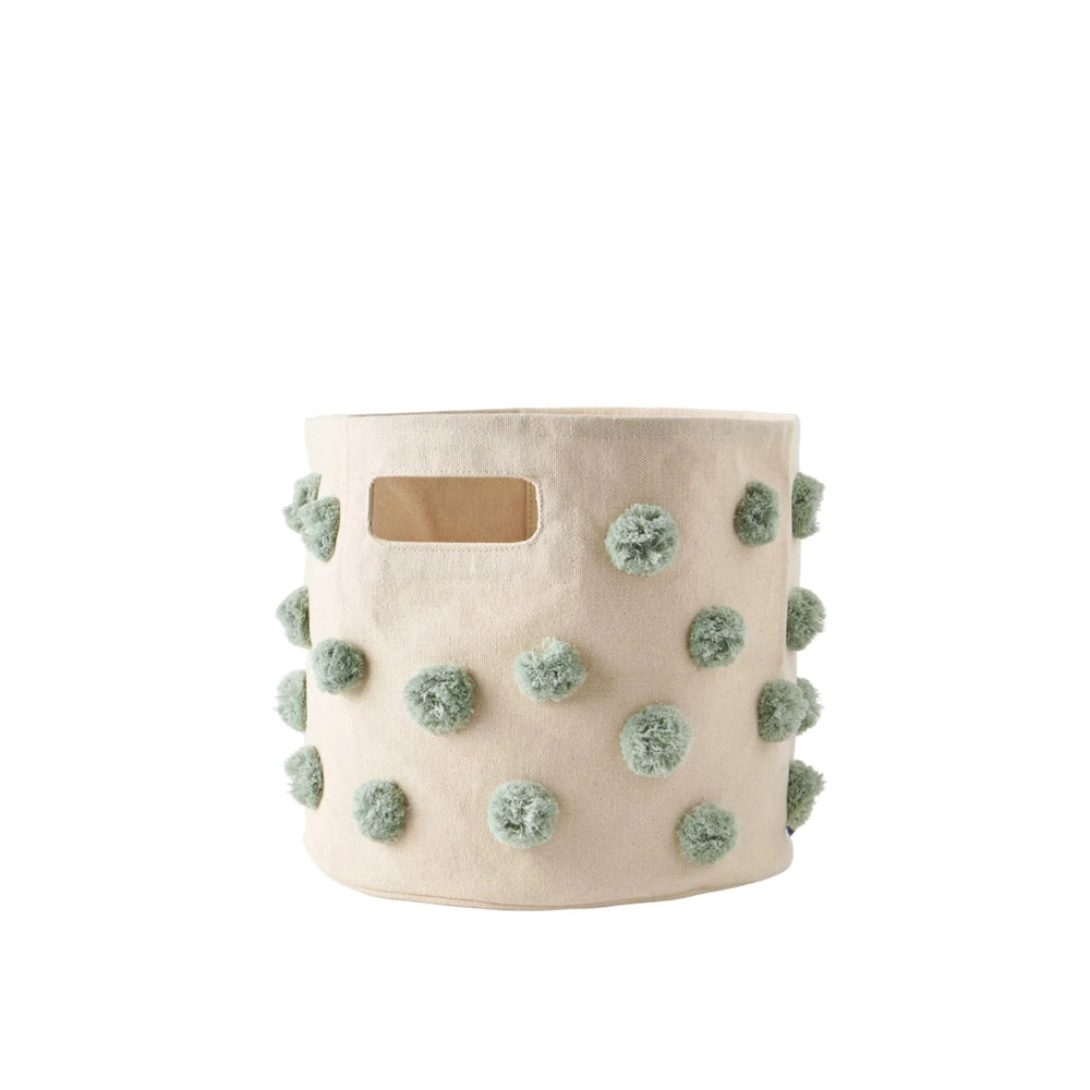 Pehr Designs Pint Pom Pom Basket - Sea