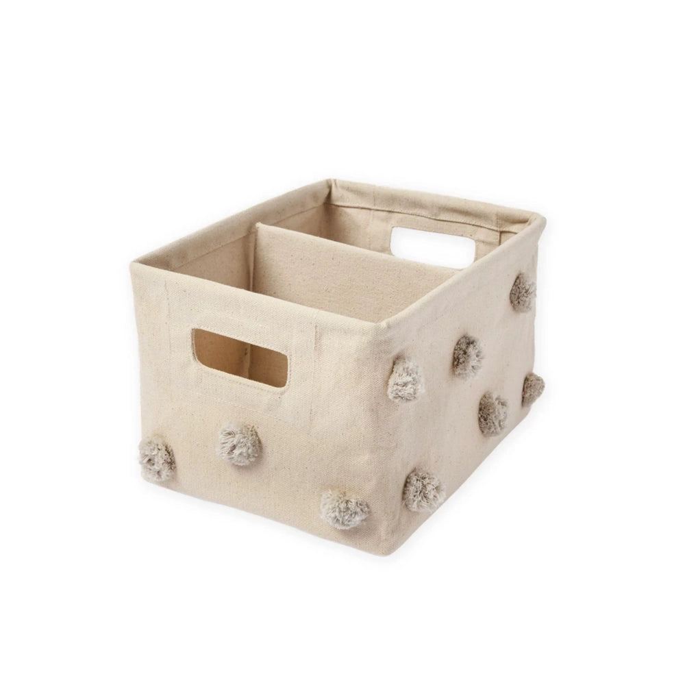 Pehr Designs Pom Pom Hideaway Caddy Organizer - Grey