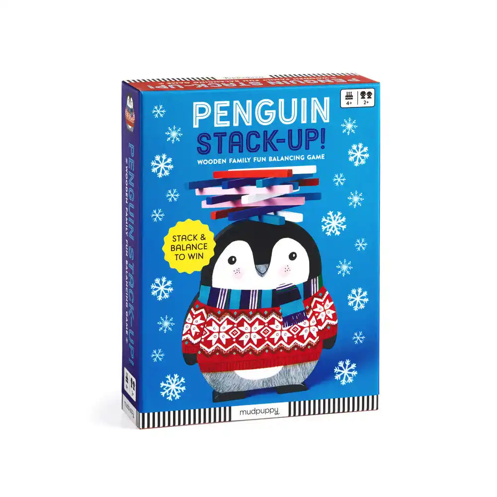 Penguin Stack-Up Wooden Balancing Game