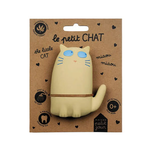 Petit Jour Paris Natural Rubber Bath Toy - Cat
