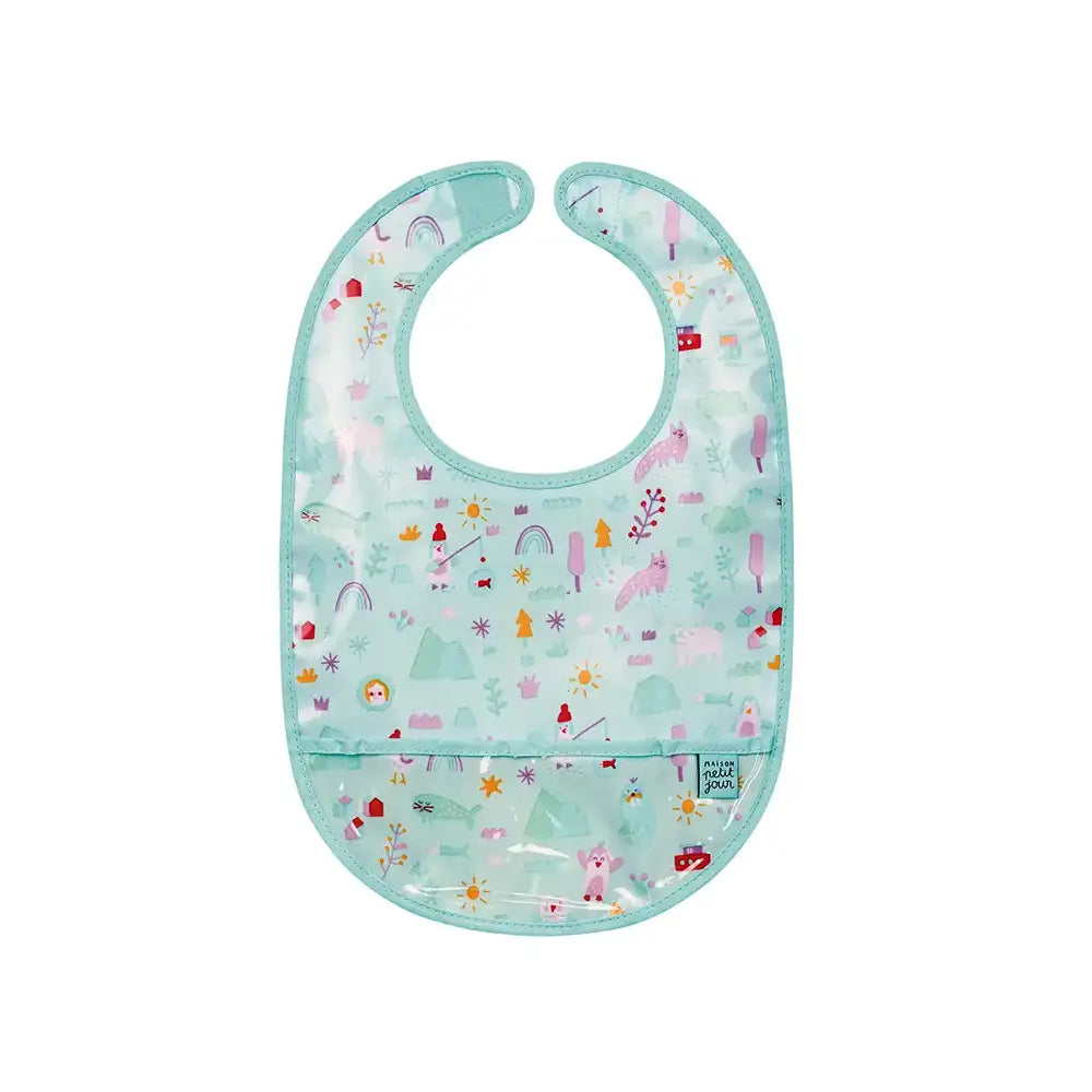 Petit Jour Paris Coated Cotton Bib - The Ice Pack