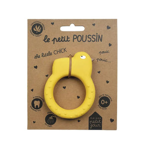Petit Jour Paris Natural Rubber Teether - Chick