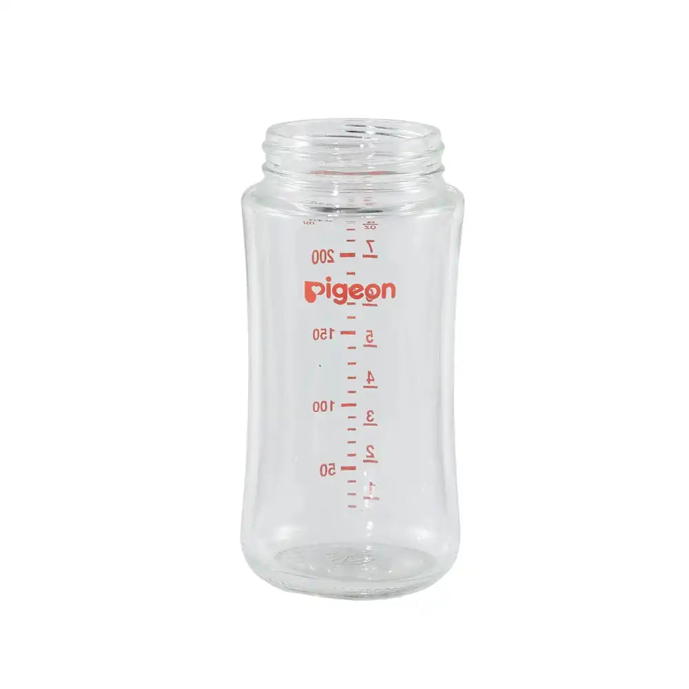 Pigeon Wide Neck Glass Bottle 8oz