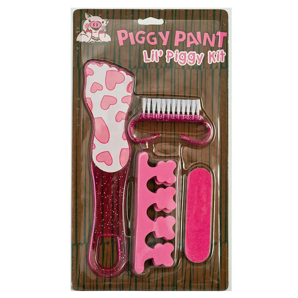 PIggy Paint pedicure kit in packaging.