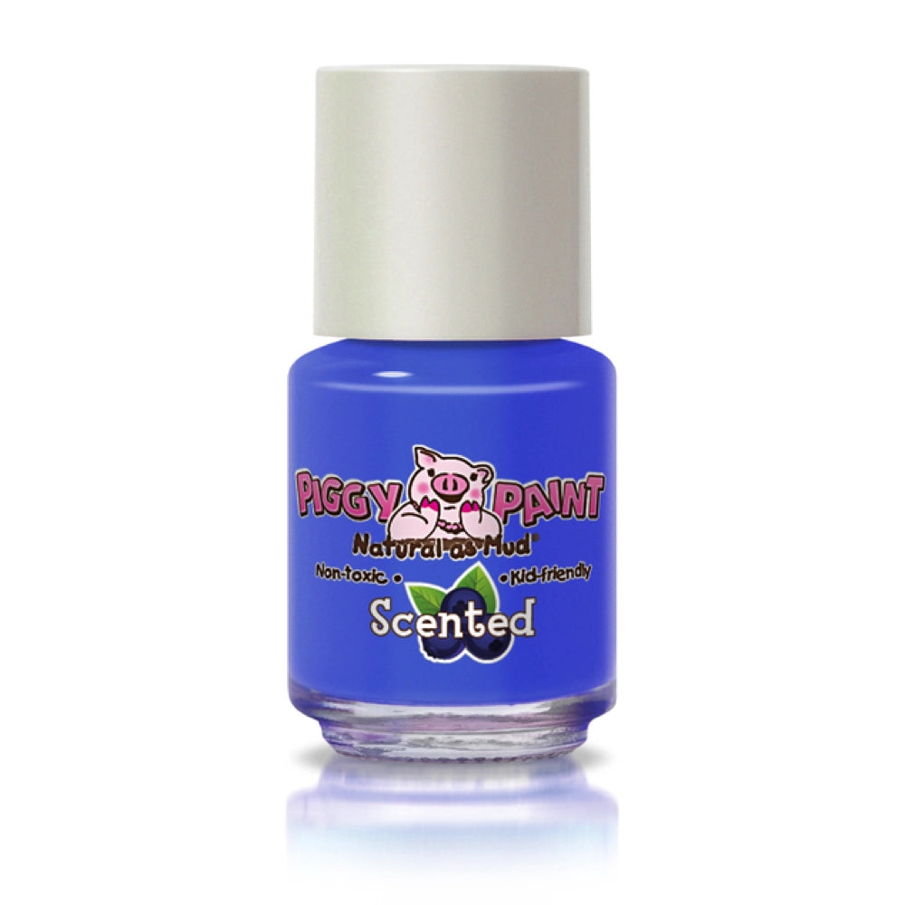 Piggy Paint Nail Polish - Mini Scented Bossy Blueberry