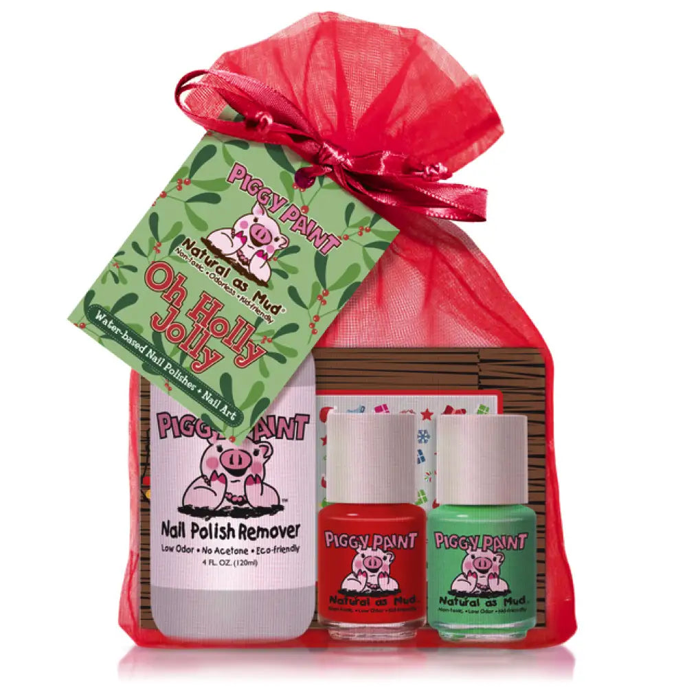 Piggy Paint Oh Holly Jolly Gift Set