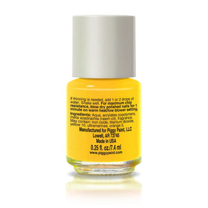 Piggy Paint Nail Polish - Mini Scented Banana Besties