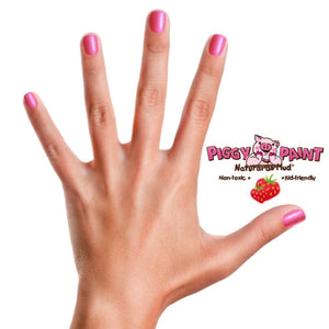 Piggy Paint Nail Polish - Mini Scented Sassy Strawberry