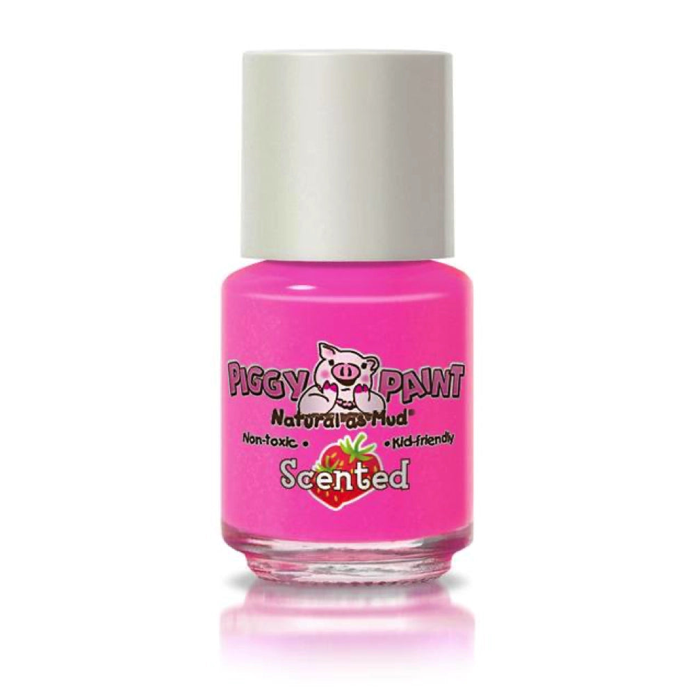 Piggy Paint Nail Polish - Mini Scented Sassy Strawberry