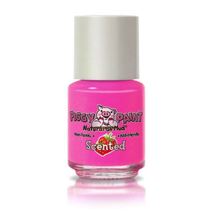 Piggy Paint Nail Polish - Mini Scented Sassy Strawberry