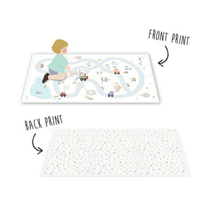 Play&Go Tiloo EEVAA Puzzlemat, Storage Box & Mini House - Village