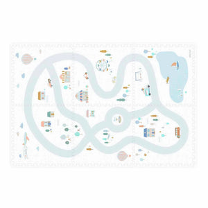 Play&Go Tiloo EEVAA Puzzlemat, Storage Box & Mini House - Village