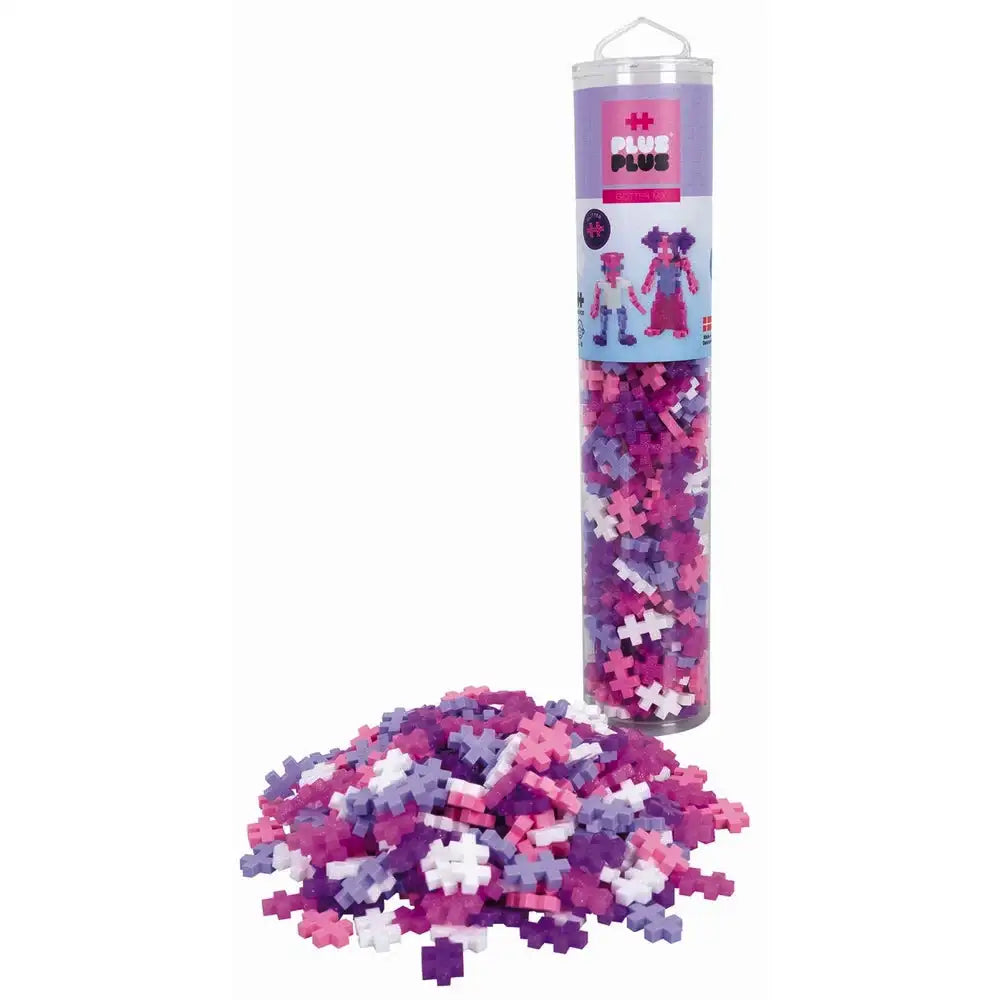 Plus Plus 240pc Tube - Glitter