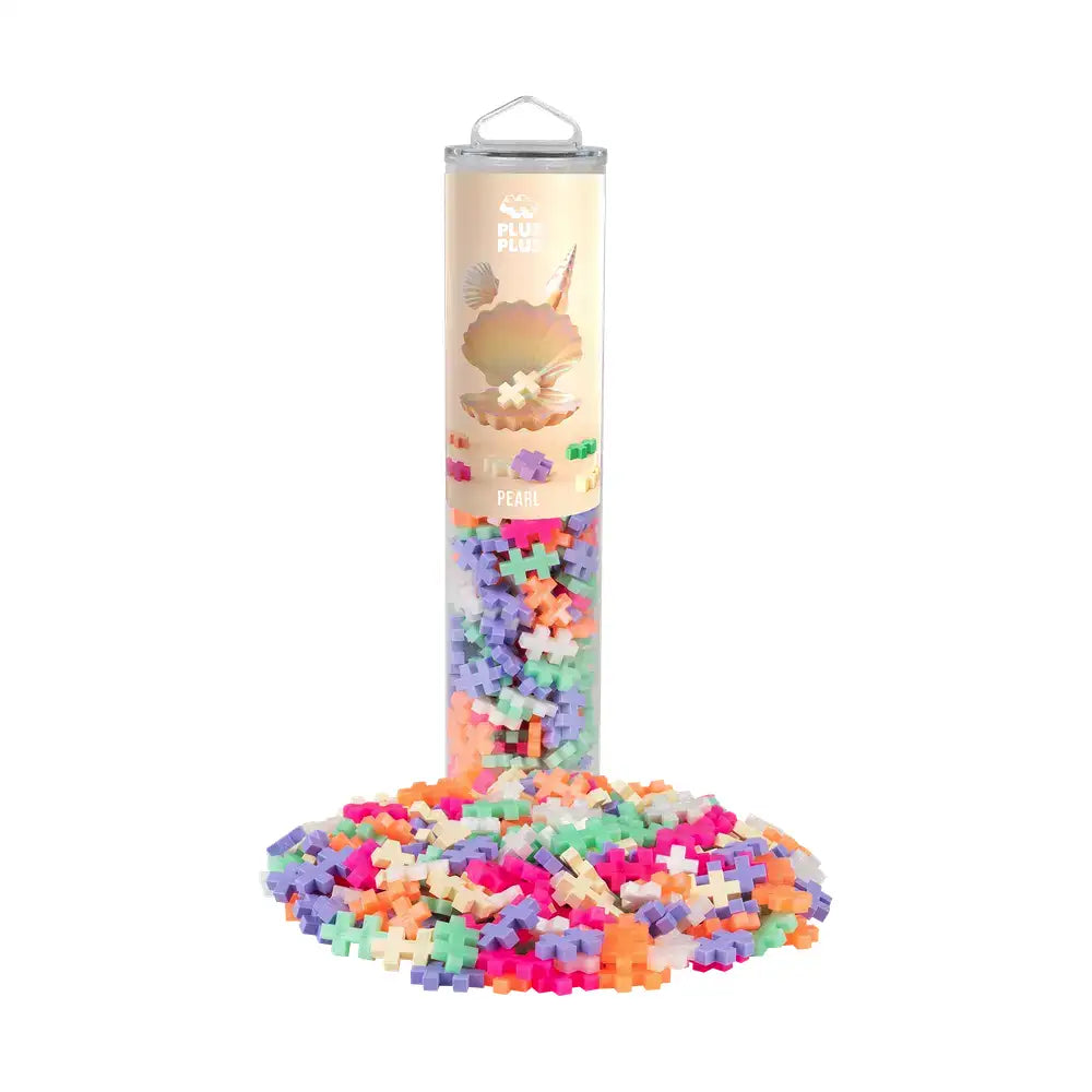 Plus Plus 240pc Tube - Pearl