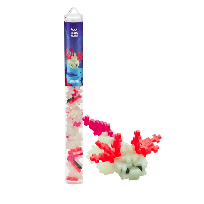 Plus Plus 70pc Tube - Axolotl