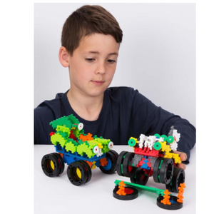 Plus Plus Big Make & Go Monster Trucks - 600pc Set