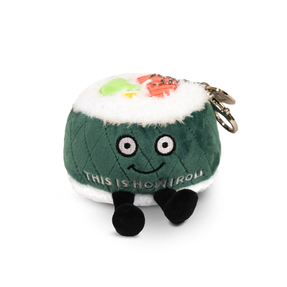 Punchkins Bag Charm - This is How I Roll Sushi