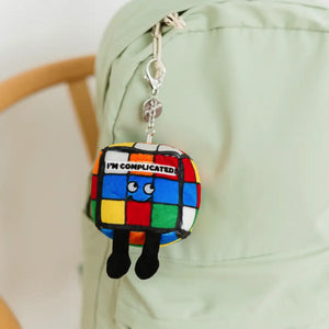 Punchkins Bag Charm - I'm Complicated Puzzle Cube