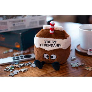 Punchkins Just Kidding Plush - Milk