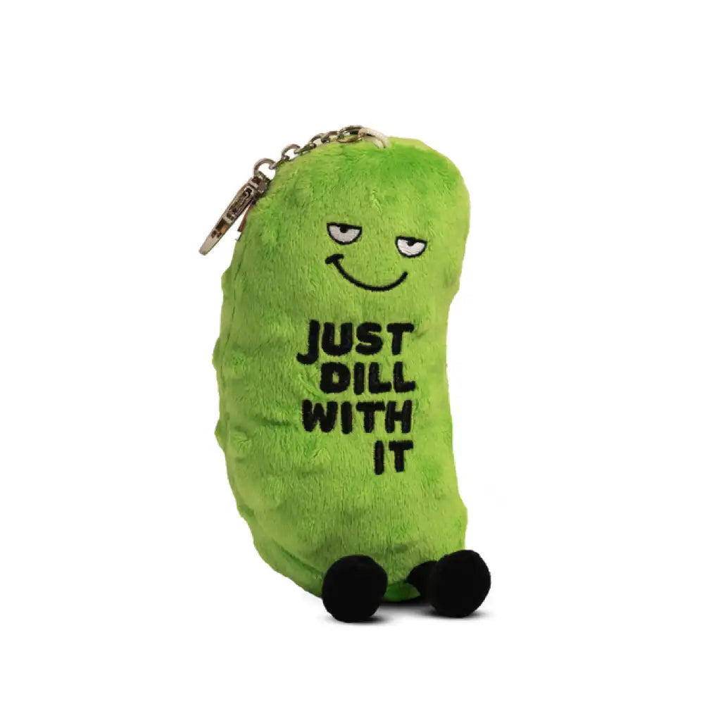 Punchkins Bag Charm - Just Dill With It Pickle