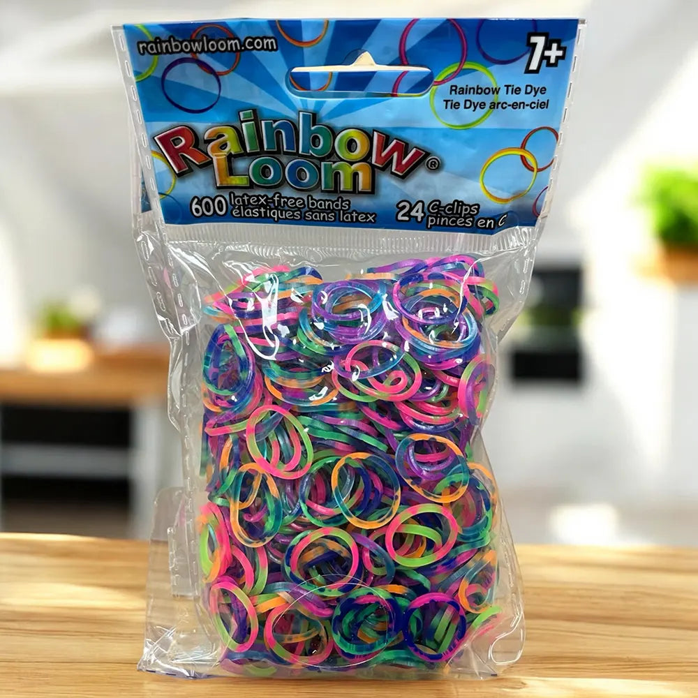Rainbow Loom Bands - Rainbow Tie Dye