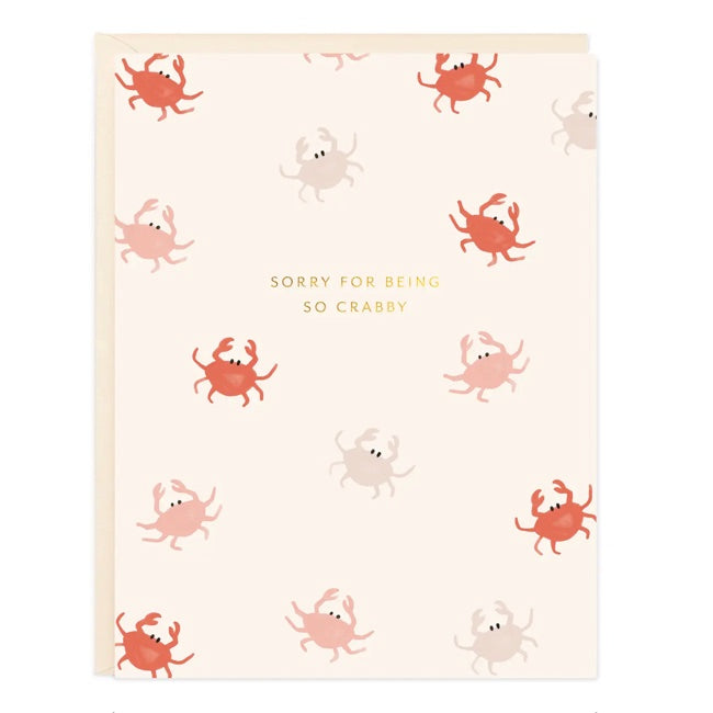 Ramona & Ruth Sorry Crab Card