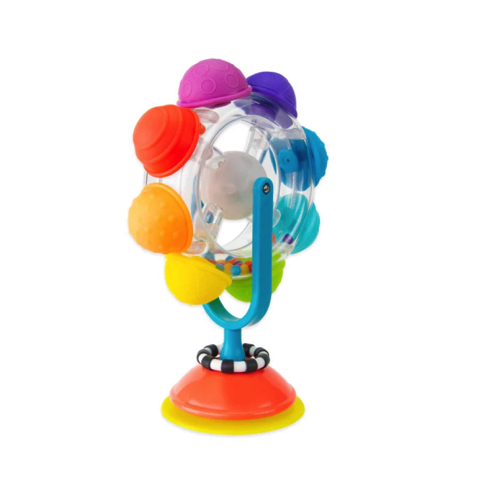 Sassy Baby Light Up Rainbow Reel Tray Toy