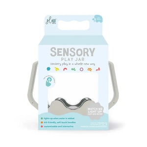 Glo Pals Sensory Play Jar - Grey