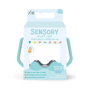 Glo Pals Sensory Play Jar - Light Blue