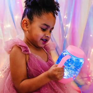 Glo Pals Sensory Play Jar - Pink