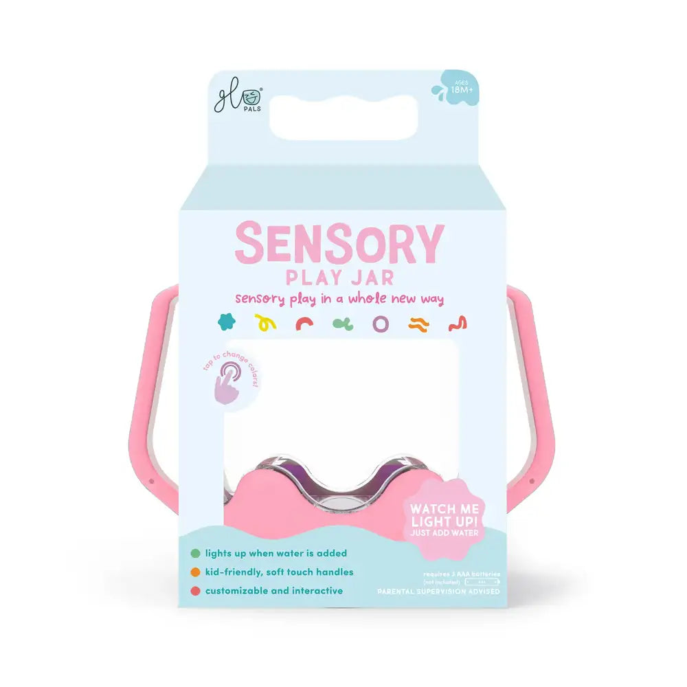 Glo Pals Sensory Play Jar - Pink