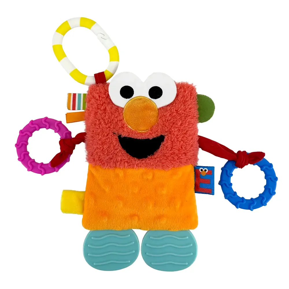 Sesame Street Tug & Tag Plush - Elmo