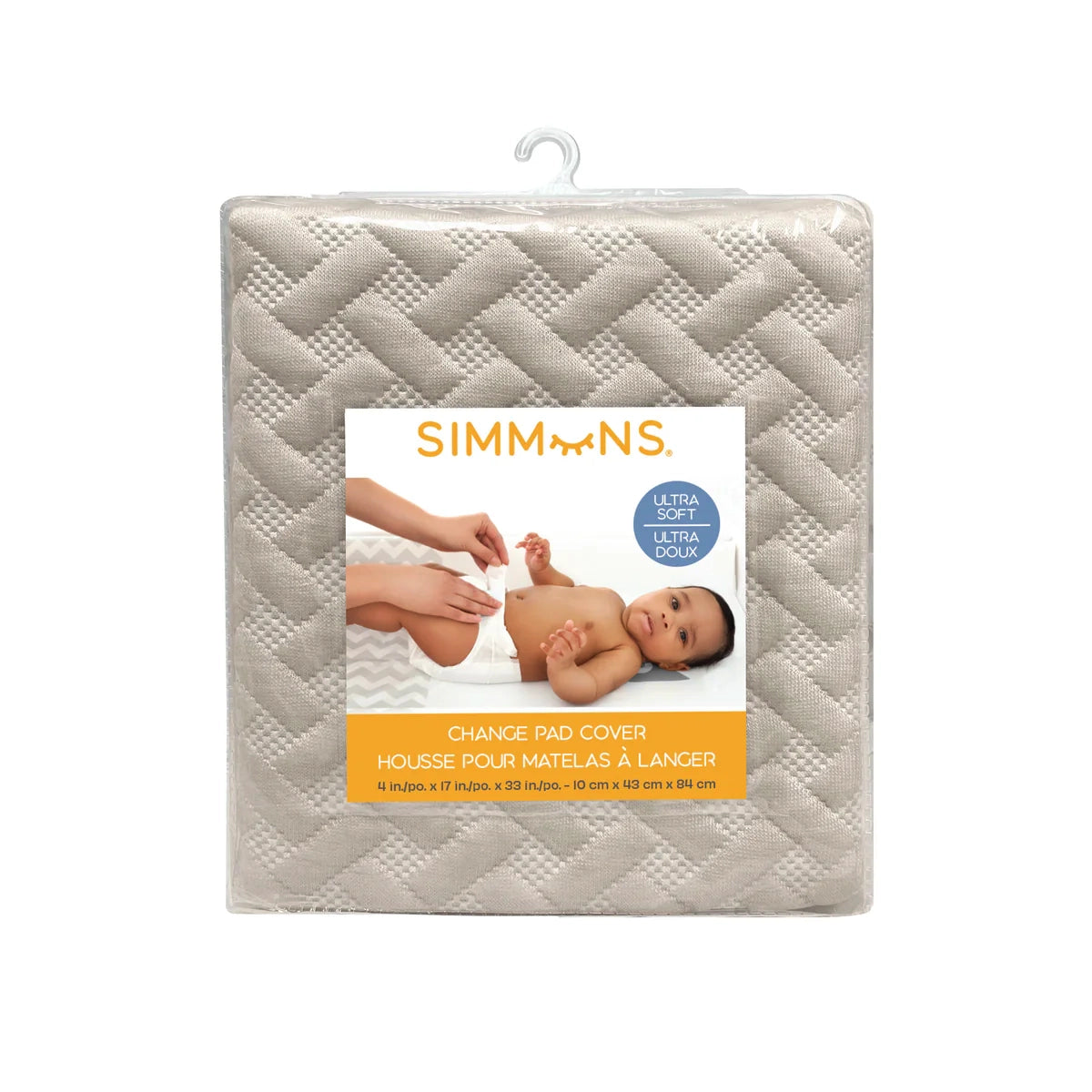 Simmons Change Pad Cover Sand