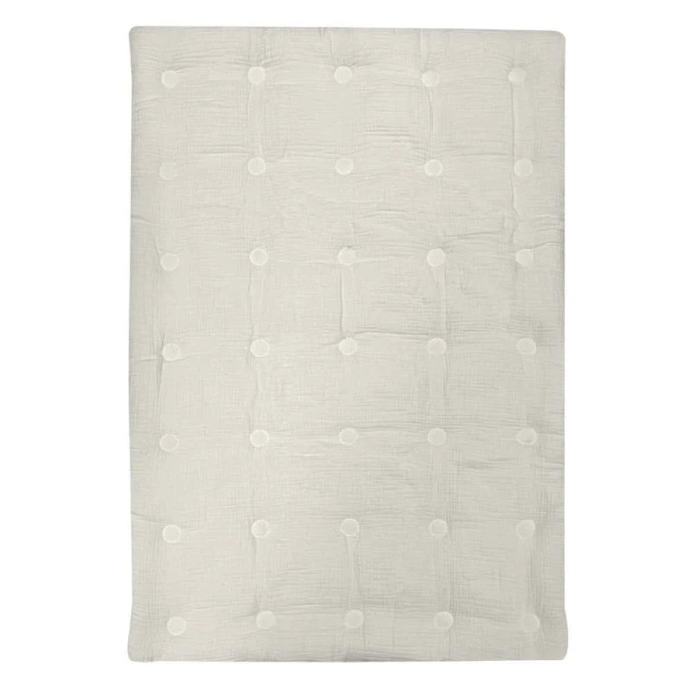 Simmons Tufted Comforter Coconut Milk