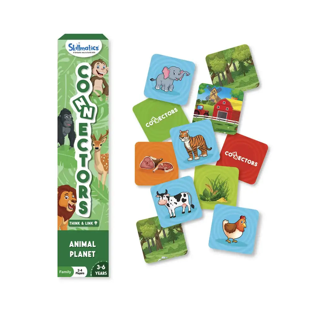 Skillmatics Connectors - Animal Planet