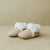 SoftSoul Footwear INC Faux-Fur Cork Booties - White/Cream