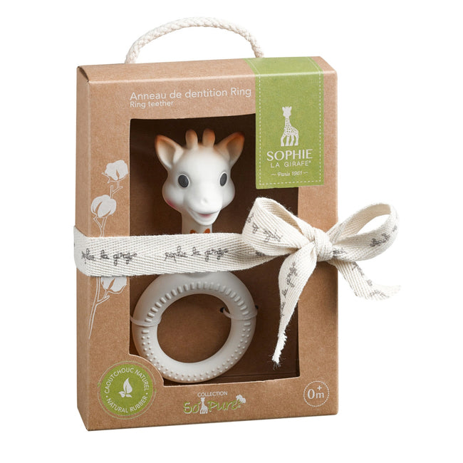 Vulli Sophie the Giraffe So Pure Ring Teether