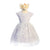 lavender special occasion girls dress with lace overlay