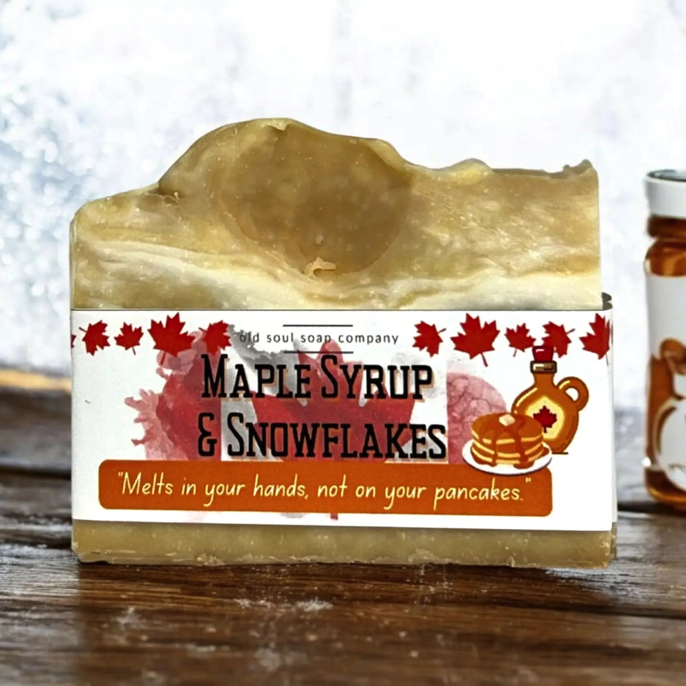 Old Soul Soap Company Inc Bar Soap - Syrup & Snowflakes