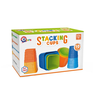 Technok 10 piece Stacking Cups Set