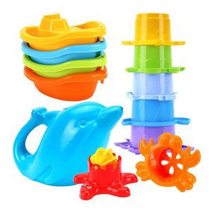 Technok Utoyz 12 Piece Bath Toys Play Set