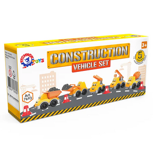 Technok 5 Truck Construction Vehicle Set
