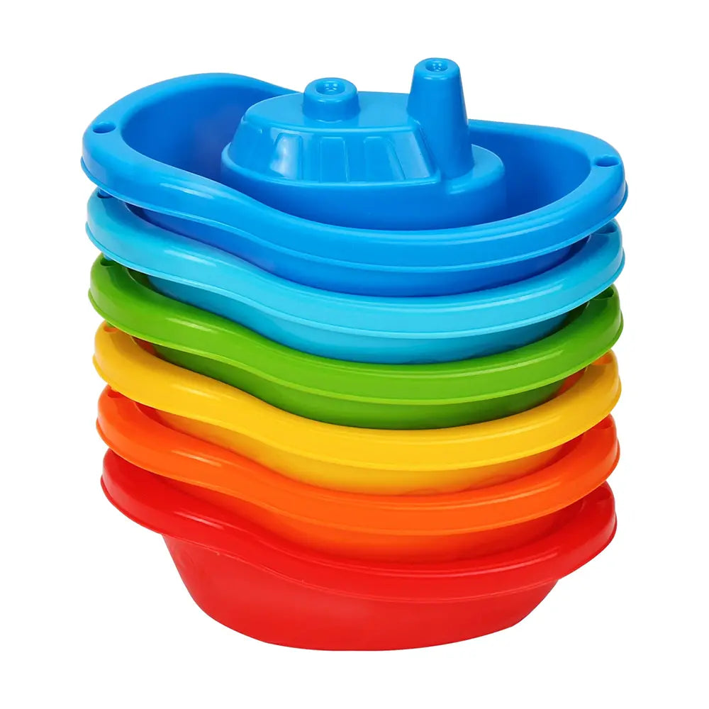 Technok 6 piece Fun Boats Bath Play Set