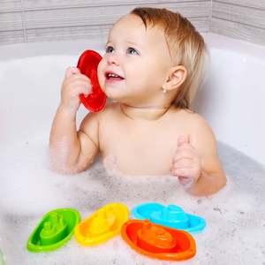 Technok 6 piece Fun Boats Bath Play Set