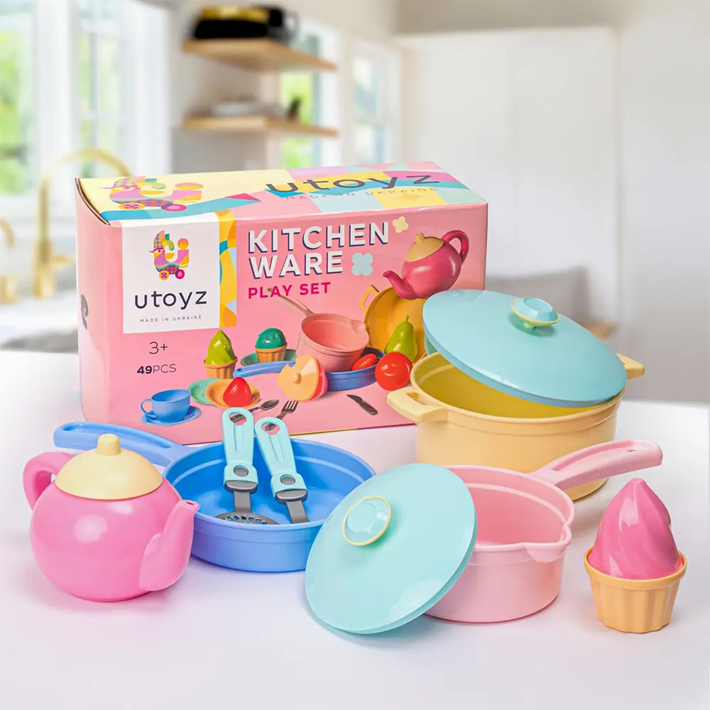 Technok Utoyz 49 piece Kitchenware Play Set