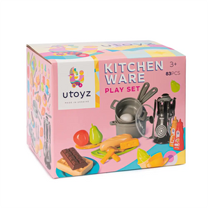 Technok Utoyz 83 piece Kitchenware Play Set