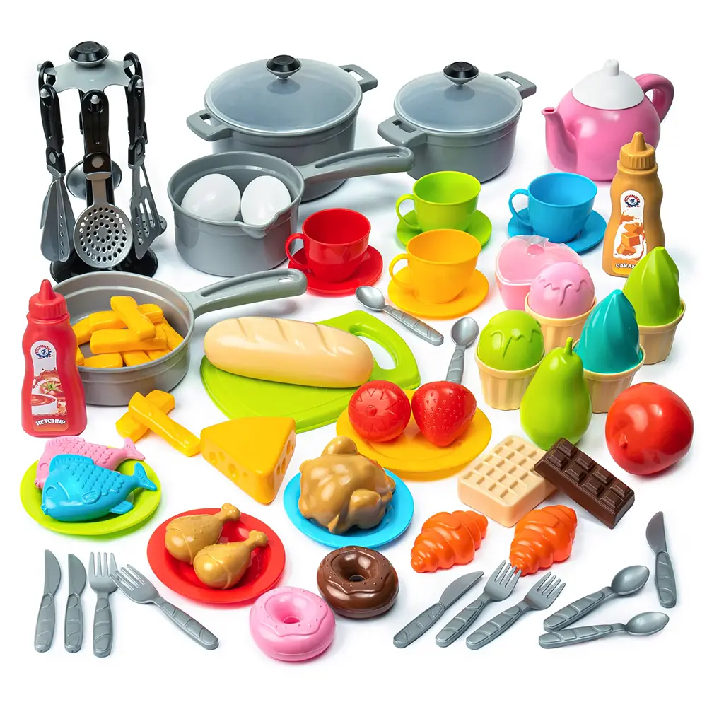 Technok Utoyz 83 piece Kitchenware Play Set