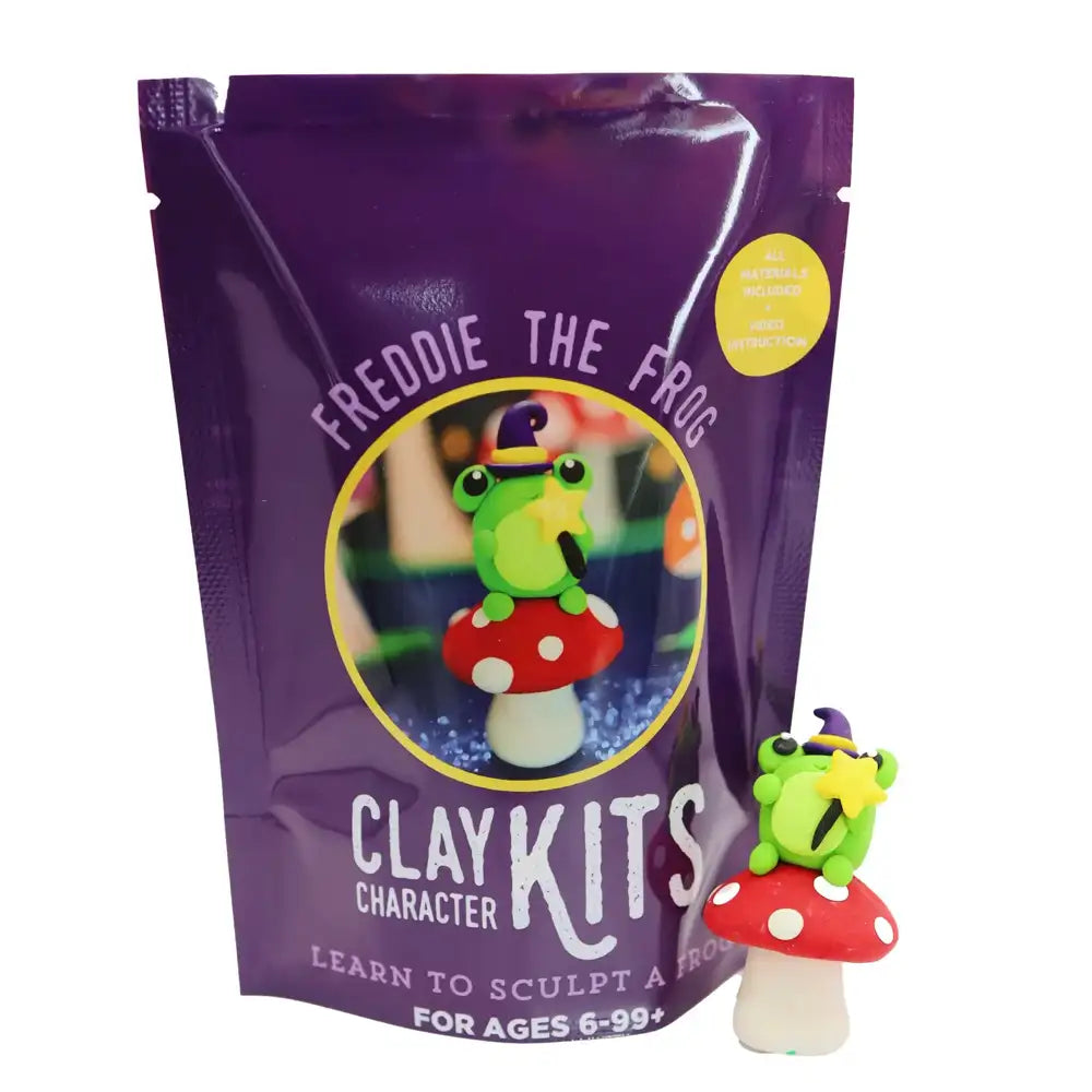 The Make Station Polymer Clay Kit - Freddie the Frog